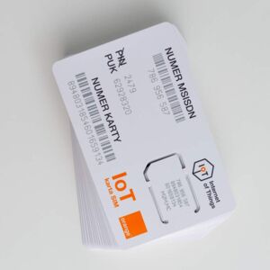 Karty SIM w standardzie 2FF, 3FF, 4FF do zastosowań przemysłowych